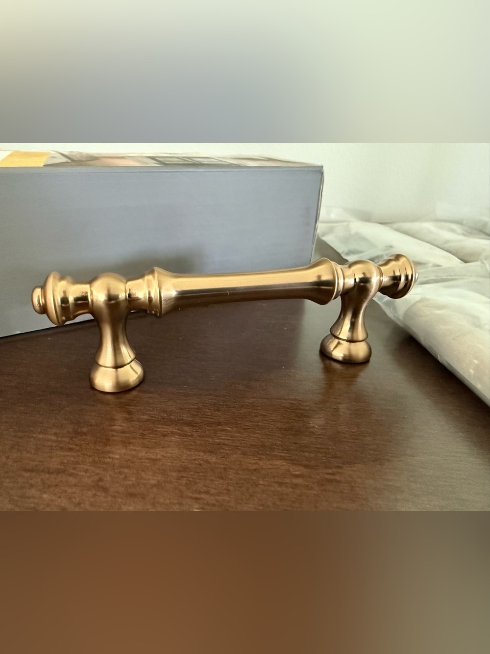[Set of 10] Cabinet Pull - Antique Brass Finish